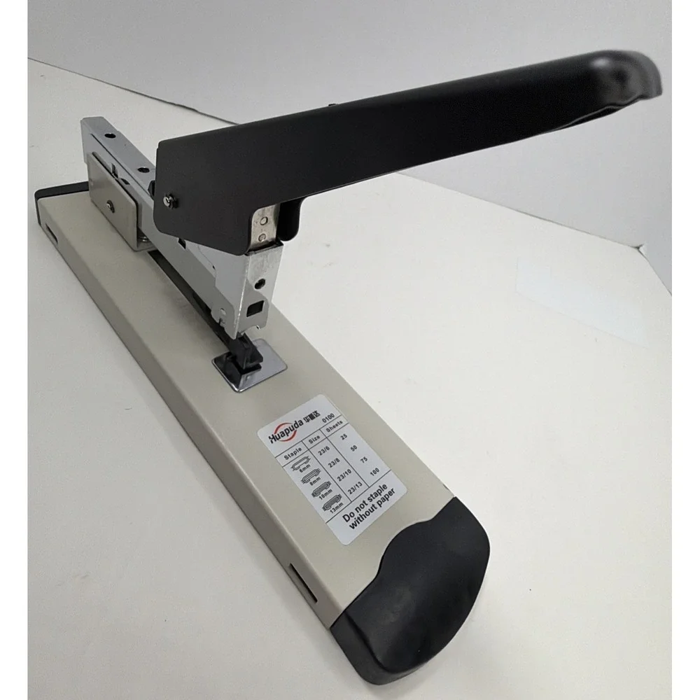 100 Sheet Heavy Duty Stapler High Capacity Large Paper Staple NEW